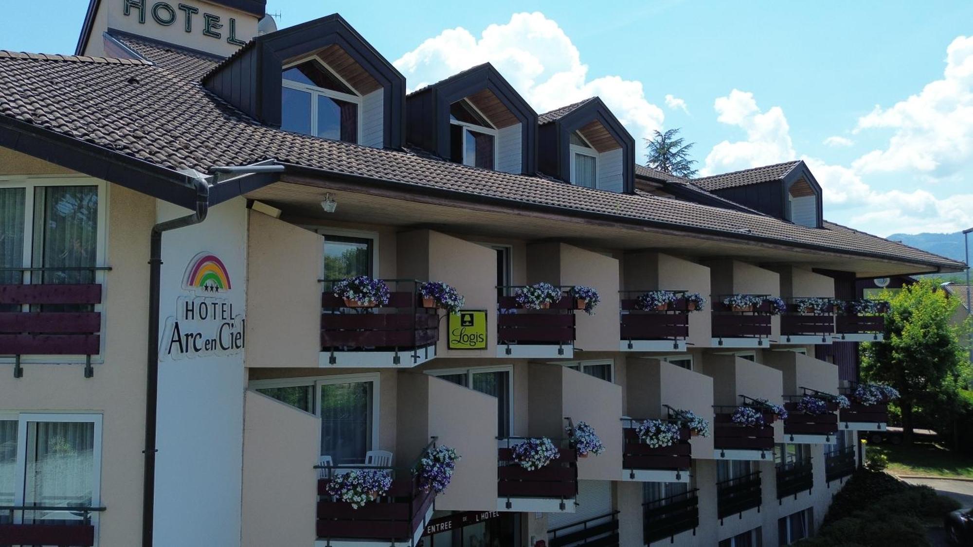 Logis Hotel Arc En Ciel Thonon-les-Bains Esterno foto